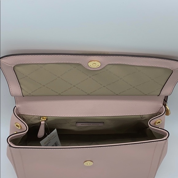 MICHAEL KORS TALIA LARGE TH SATCHEL BLOSSOM - Picture 14 of 16